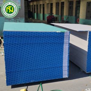 Ghana regolare/a prova di umidità/carta ignifuga affrontato 12 mm di spessore <span class=keywords><strong>gesso</strong></span> cartongesso prezzo - Product Image 1