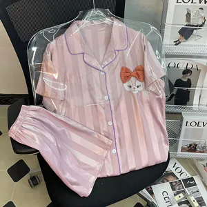 Pigiama donna ragazza pigiama abbigliamento da notte da donna piyama baju tidur pigiama donna pigiama set