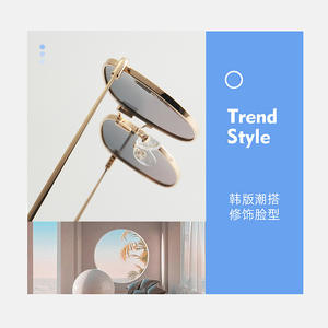 Gafas de Sol Metálicas con Lentes Polarizadas TAC UV400, Unisex, Protección Solar, Bloqueo de Luz Azul - Product Image 1