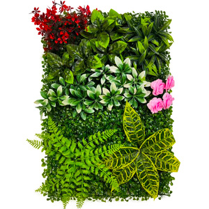 Mur végétal artificiel en eucalyptus vert pour décoration intérieure/extérieure, idéal pour hôtels, vente en gros, toile de fond de <span class=keywords><strong>fleurs</strong></span> artificielles - Product Image 6