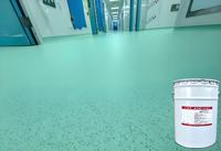 Peinture de sol auto-nivelante effet marbre brillant, revêtement de sol en résine décorative sans joint pour sol en ciment intérieur