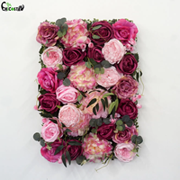 Rideau de fleurs en soie artificielle pour les événements de Noël, la remise des diplômes, la fête des mères, Halloween, la Saint-Valentin