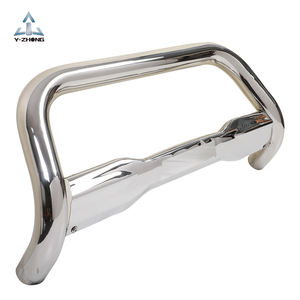 Venta al por mayor 4x4 Acero inoxidable barra de empuje parachoques delantero rejilla delantera <span class=keywords><strong>Defender</strong></span> para Mazda BT50 Ssangyong Ford F150 Toyota Tacoma - Product Image 6