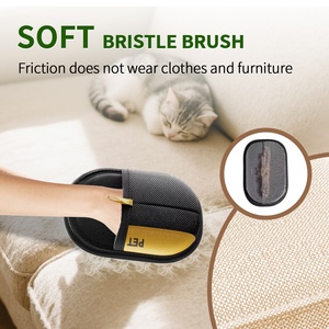 <span class=keywords><strong>Spazzola</strong></span> a Guanto Elettrostatica in Schiuma Super Spessa Personalizzata <span class=keywords><strong>per</strong></span> la Rimozione dei <span class=keywords><strong>Peli</strong></span> di Animali Domestici, Facile da Pulire, Portatile, <span class=keywords><strong>per</strong></span> Pelo Lungo di Cani e Gatti - Product Image 5