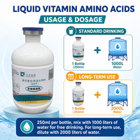 Nano-émulsion Multivitamines et Acides Aminés pour Volailles - Vitamine Liquide Haute Puissance, Formule Anti-stress pour Poules Pondeuses et Poulets de Chair