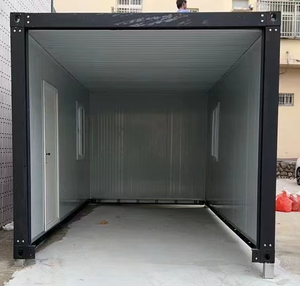 Лидер продаж, 20 футов/40 футов, Расширяемые, подвижные, прочные, водонепроницаемые сэндвич-панели, современный дизайн, гаражи, контейнерные дома, прокатные - Product Image 4