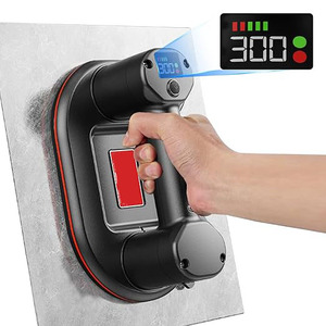 Ventosa Elevadora de Azulejos Industrial Inalámbrica de 10 Pulgadas con Bomba de Vacío Automática a Batería y Pantalla Digital - Product Image 2