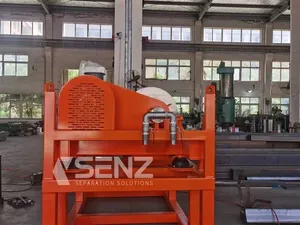 Chất lỏng lỏng rắn tách 3 giai đoạn ngang dầu nước rắn Decanter Máy ly tâm để bán - Product Image 6