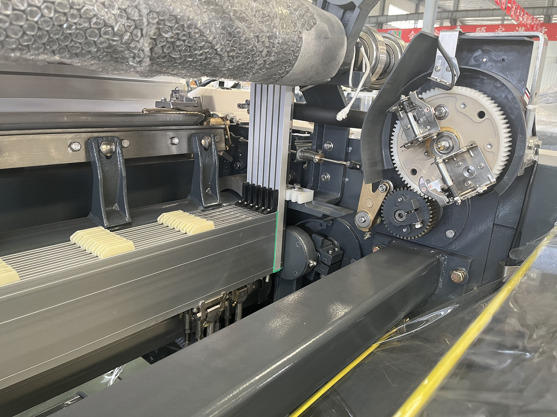 Electronic Cotton Textile Carding Machine Double Nozzle Weaving Cam Dobby Shedding