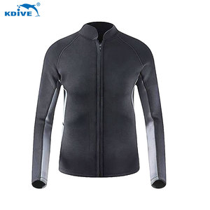 KDIVE-traje de <span class=keywords><strong>neopreno</strong></span> de manga larga personalizado para hombre y <span class=keywords><strong>mujer</strong></span>, <span class=keywords><strong>chaqueta</strong></span> de <span class=keywords><strong>neopreno</strong></span> de 2mm y 3mm - Product Image 3