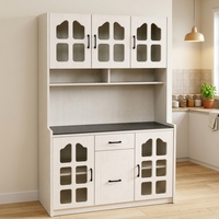 Armoire de rangement de cuisine en bois moderne