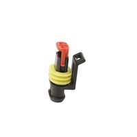 Boîtier de connecteurs à 2 positions série AMP Superseal 1.5mm pour bornes femelles fil à fil/fil à appareil/fil à carte