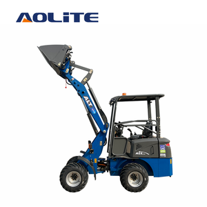 AOLITE 606 600kg 0.6 टन मिनी छोटे बिजली सामने अंत व्हील लोडर पाल cargadora - Product Image 6