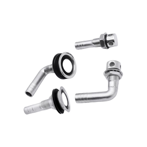 Quincaillerie marine Bouchon de tuyau d'aération en acier inoxydable Bouchon de trou de flexion droit pour sortie d'échappement Réservoir d'eau Réservoir d'huile <span class=keywords><strong>Garage</strong></span> - Product Image 2