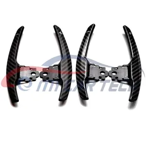 2x Steering Wheel dry carbon fiber paddle shifter for bmw M2 M3 M4 M5 X3 MX4 MF