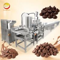 Machine de dépose automatique de boutons de chocolat ORME, ligne de production de pépites de chocolat à vendre