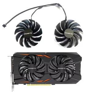 85MM 4PIN PLD09210S12HH T129215SU para Gigabyte Geforce GTX 1050 1050TI 1060 1070 1070TI <span class=keywords><strong>Radeon</strong></span> <span class=keywords><strong>RX</strong></span> 570 580 470 <span class=keywords><strong>480</strong></span> G1 - Product Image 1