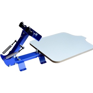 Compact One Color Screen Printing Machine for Printing With Detachable Structure and Easy Assembly