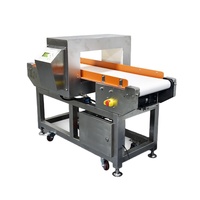 Juzheng Haute précision convoyeur système de détecteur de métaux pour la chaîne de production de nourriture avec écran LCD
