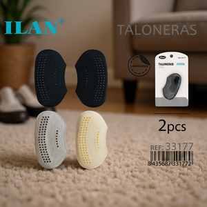 Coussinets de talon Ilan, 2 pièces, éponge adhésive pour le confort des chaussures - Product Image 3
