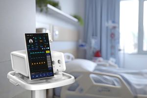 Appareil de <span class=keywords><strong>ventilation</strong></span> invasif et non invasif à turbine avec écran tactile de 15,6 pouces pour usage vétérinaire - Product Image 6