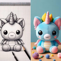 Professionnel : Créez Vos Propres Peluches Personnalisées, Personnages en Peluche, Poupées et Animaux en Peluche