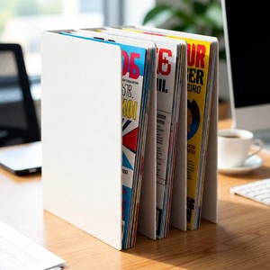 Document Trays Plastic White LKL 125 LKL 126 Student Desk Organizer File Storage Shelf Office Supply Book Rack - Product Image 2