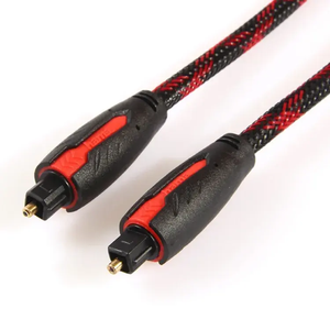 Barra de sonido de fibra Premium de gama alta de 3 pies, 6 pies y 10 pies, <span class=keywords><strong>Cable</strong></span> de Tv <span class=keywords><strong>Rca</strong></span> Mini <span class=keywords><strong>Rca</strong></span> 24K chapado en oro <span class=keywords><strong>Toslink</strong></span> <span class=keywords><strong>Cable</strong></span> de Audio óptico Digital para AMP - Product Image 5