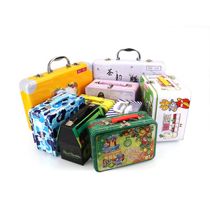 Hot Bán Xách Tay Quà Tặng Xử Lý Hộp <span class=keywords><strong>Tin</strong></span> Đóng Gói Cấp Thực Phẩm Ăn Trưa Lon Cho Sinh Viên - Product Image 1