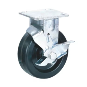 ล้ออุตสาหกรรมคุณภาพสูงจากผู้ผลิต ขายตรง ล้อหมุนพร้อมเบรก ทนทาน - Product Image 2