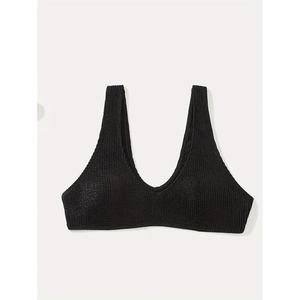 Conjunto de Bikini Floral Estampado Personalizado de 2 Piezas con Decoración de Cuentas, Bikini de Tela Reciclada, Fabricante de Bikinis de Tiras - Product Image 3