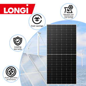 Paneles Solares LONGi Hi-MO Scientists LR5-72HTH 590-600M 144 Half-cells 590W 600W para el Hogar - Product Image 3