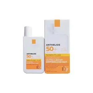 50ml Sunscreen SPF 50+ Face Sunscreen Oil-Free Ultra-Light Fluid Broad Spectrum Universal Tint Body Sunscreen