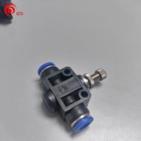 Raccords pneumatiques coudés mâles à insertion rapide, surface lisse, en PP, norme DIN, certifiés ISO 9000, pour flexibles