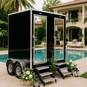 Remolques de Baño Móviles de Lujo Fabricados en China 2025, Remolques Portátiles con Duchas y Baños en Venta - Product Image 1