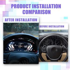 Pour BMW Série 5 6 7, écran LCD du tableau de bord, F10 F11 F12 X3 X4 X5 X6 F25 F26 F15 F16 2010-2017, groupe d'instruments numériques - Product Image 2