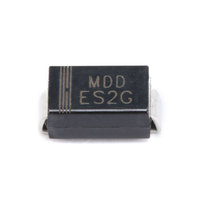 Diode redresseuse à récupération rapide ES2G 400V 2A, diode de commutation à haute efficacité