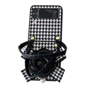 Coque 3D rose pour Samsung Galaxy Z Flip 6 5 <span class=keywords><strong>4</strong></span> 3 Full-Cover Folding Case avec Thousand Birds Pattern - Product Image 5