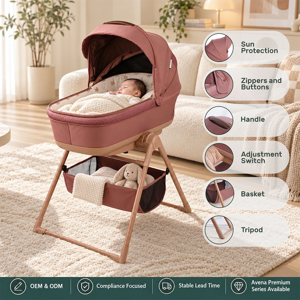 European Standard EN1888 Adjustable Headrest 3-Panel UPF Canopy with ...