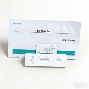 Kit <span class=keywords><strong>de</strong></span> Prueba Rápida <span class=keywords><strong>de</strong></span> VIH <span class=keywords><strong>de</strong></span> Detección Rápida - 4.ª Generación, Combinación Ag/Ab, 99.9% <span class=keywords><strong>de</strong></span> Especificidad, Uso Doméstico/Clínico, Kit IVD con Exención CLIA - Product Image 1