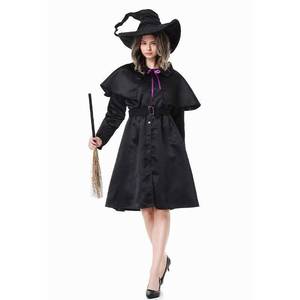Nouvel ensemble de costumes de sorcière et de sorcier pour femme adulte, idéal pour Halloween et les spectacles sur scène, collection transfrontalière 2026 - Product Image 1