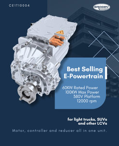 Brogen ODM 3 en 1 60kw 100kw 120kw 384v 100 kwh Batterie pour essieu de camion électrique pour véhicules de livraison électronique - Product Image 5