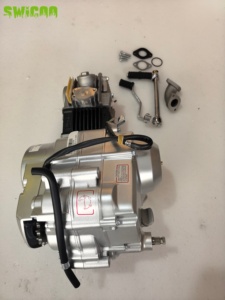 Ensemble moteur de <span class=keywords><strong>moto</strong></span> LIFAN 50CC avec démarrage au kick, embrayage automatique, boîte de vitesses manuelle à 4 rapports, boîte de vitesses internationale, pignon 420-14T - Product Image 3