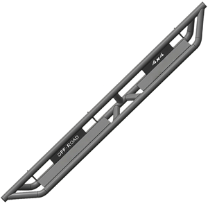 Estribo Lateral de Acero Reforzado para Camioneta, con Recubrimiento en Polvo E-Coating, Barra Nerf, Escalón Todoterreno - Product Image 1