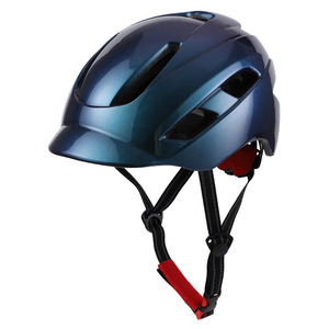 Casque de vélo avec lumière de chargement USB pour vélos de montagne et de route, unisexe adulte, couleur noir titane - Product Image 2