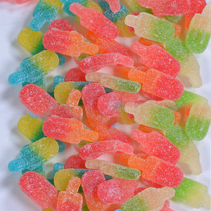 Vendita diretta in fabbrica Amos zucchero ricoperto di zucchero croccante acido frutta sapore caramelle morbide caramelle gommose 1Kg - Product Image 4