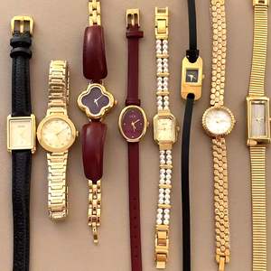 La moda Godi e la tendenza Ankela rosso Vintage orologio da <span class=keywords><strong>donna</strong></span> è un quarzo di nicchia di fascia alta con uno stile retrò semplice - Product Image 1