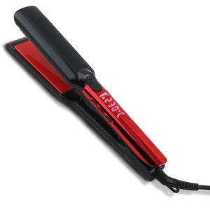 Plancha de pelo profesional eléctrica, rizador con pantalla LED, calentamiento rápido, voltaje de 100-240V, apagado automático, OEM gratis - Product Image 4