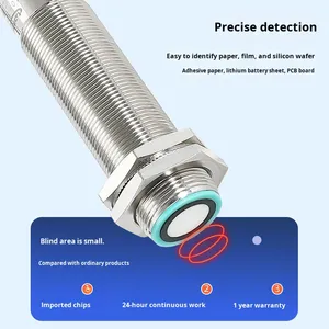 LORDDOM <span class=keywords><strong>Ultrasonic</strong></span> M30 Deteksi Lembar Tunggal/Ganda Plat Aluminium M18 Sensor Kertas Ultrasonik M12 <span class=keywords><strong>Probe</strong></span> Induktif - Product Image 4