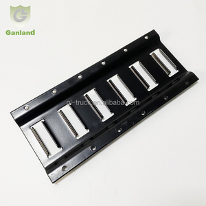 รางเหล็กเคลือบผงสีดำรุ่นใหม่ GL-19115-2 แบบปรับได้สำหรับควบคุมสินค้าในรถบรรทุกและรถพ่วง สำหรับการขนส่งยานยนต์และโลจิสติกส์ - Product Image 3